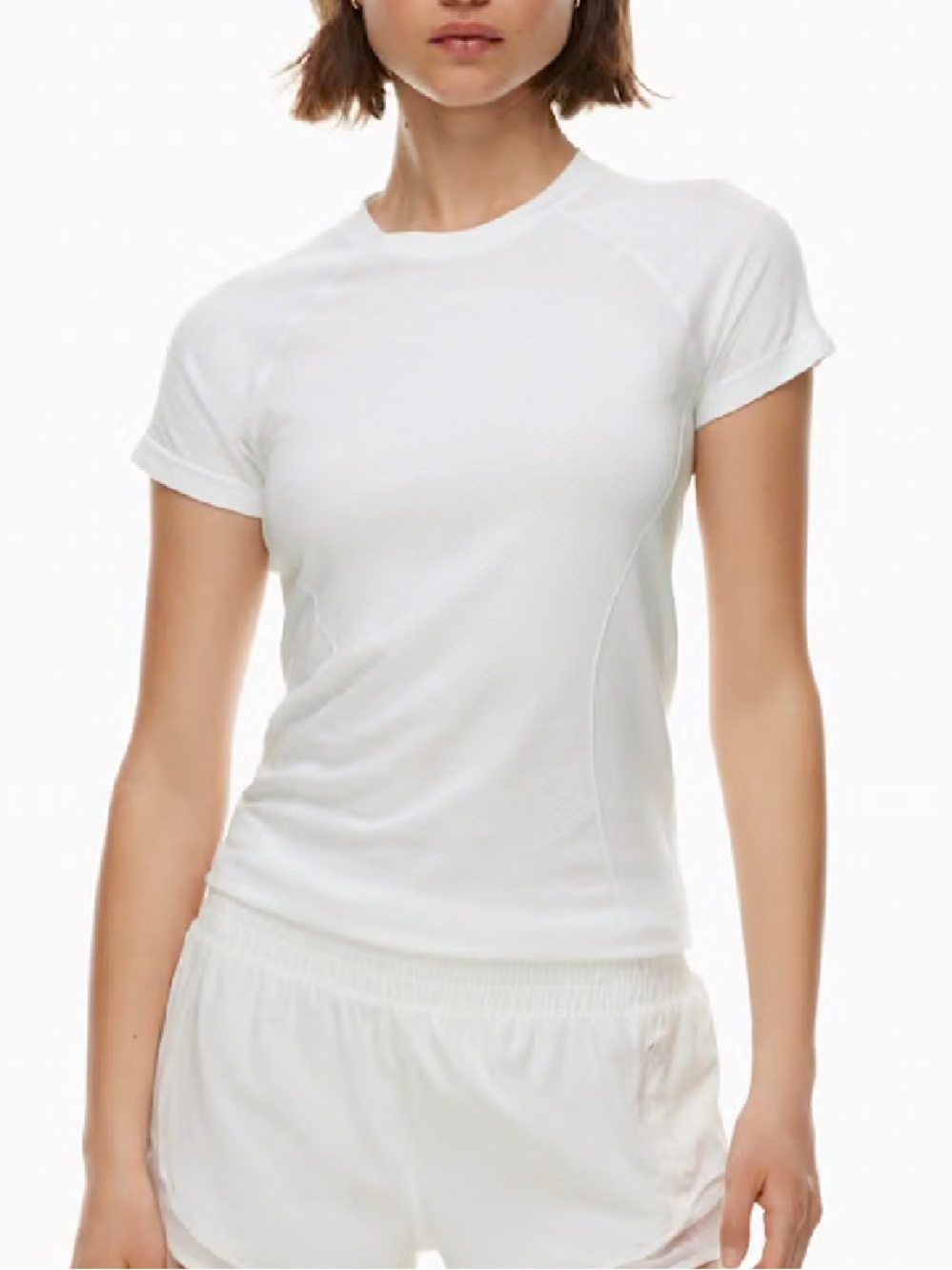 Artizia Golden Women's White Crewneck Performance Top S